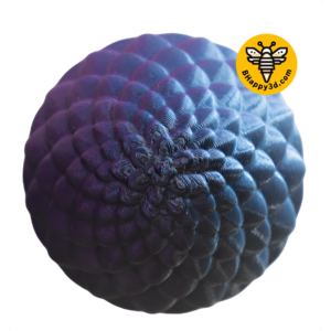 bhappy3d pla silk blue/black/purple 1.75mm