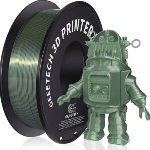 geeetech pla silk bronze/ dark green red 1.75mm