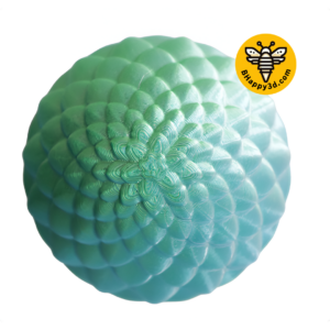 bhappy3d pla silk white/blue/green 1.75mm